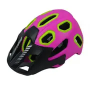 Riding Helmet Bicycle Floppy Hat Mountain Bike Helmet for Women and Men Rose red_One size
