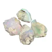 30 Carats Natural Raw Opal Rough Stone Real Rock Crystals Ethiopian Gemstone DIY