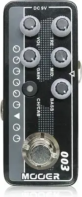 New Mooer Micro Preamp 003 Preamp Guitar Effector From Japan