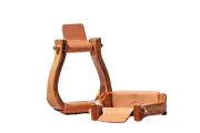 NETTLES HALF BREED WESTERN STIRRUPS WITH OR WITHOUT LEVELER
