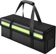 Battery Bag, Accessory Bag, Fireproof, Waterproof, Safe Battery Storage Bag, Safe Bag, E- Accessories for Long Distance Cycling, Camping, Battery Storage and