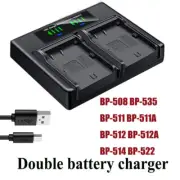 USB Battery Charger For Canon BP-511 EOS 5D 10D 20D 20Da 30D 40D 50D 300D D30