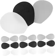 [TEMPNAP] 15 Pair Bra Inserts Pads Replacement Sports Bra Pads Soft And Comfortable Invisible Sponge Bra Inserts Ideal For Swimming Sports