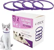 Cat Pheromones | Adjustable, Efficient Cat and Dog Calming Collar with Pheromones | Calm Collar Pacify Kitten, Calming Relaxing Comfortable Breakaway Collars for Small, Medium and Large Cats