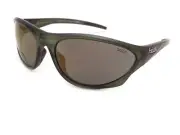 Bolle Chimera Sunglasses Forest Frost Green with Gold Mirrored Lenses BS135002
