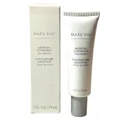 Mary Kay Medium Coverage Foundation Ivory 105 Gray Cap NEW Discontinued