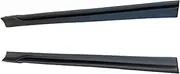 Compatible for Mazda3 Axela 2020 2021 2022 2023+ 2Pcs/1Set ABS Paint Bumper Lip Side Skirt Splitters Cover(ABS Paint)