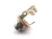Switchcraft 11 1/4" Mono 2 Conductor Jack w/Nut & Washer Open Circuit