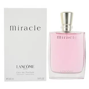 HUAHUA香水美妝 Lancome Miracle 蘭蔻真愛奇蹟女性淡香精 100ml【全新正品】