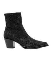 Cece Ab 60mm glitter ankle boots 36,37,36.5,35.5 Black