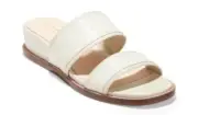 NWB Cole Haan Women's Wesley Demi-Wedge Sandal Ivory Size: 10B