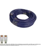 Cable RJ 45 RJ45 Patch Ethernet Network 350MHz C5e Cat.5e 75FT Purple 135952