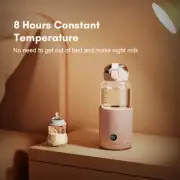 Cordless Portable Bottle Warmer - USB Rechargeable Battery Powered Fast Heating