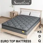 QUEEN KING SINGLE DOUBLE Mattress Bed Foam Top Medium Firm Bonnell Spring