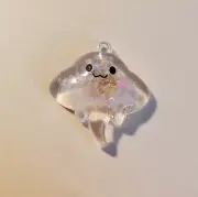 White Transparent StingRay Needle Minder Cross Stitch Embroidery | Cover Holder