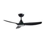 Skyfan 48" DC Ventair Ceiling Fan with LED Light in Black