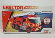 Meccano Erector Discovery Rescue Fire Truck with Lights and Sounds New *Read*