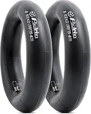 PaoWin 2 Pcs,8 1/2x2 Tube,TR4A Valve,8 1/2x2 Heavy Duty Scooter Inner Tube,Compatible with 8 1/2x2 8.5x2.0 50/75-6.1 Electric Scooter Tire,PT-055