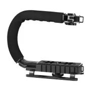 Camera C/U Shape Bracket Handle Grip Handheld Stabilizer Camcorder Video