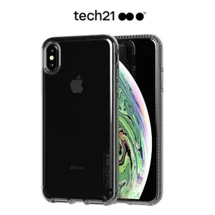 【tech21】英國Tech 21抗衝擊PURE TINT防撞硬式透黑保護殼-iPhone Xs Max(BulletShield材質)