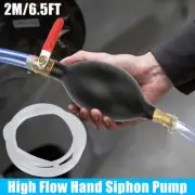 Versatile Gas Transfer Siphon Pump for Fuel Water Oil Reliable and Easy to Use