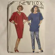 New Look Sewing Pattern 6406 Dress Tunic Pants Shirt 18-26 Uncut