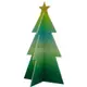 【誠品獨家】日本APJ 聖誕卡/ 木製聖誕樹立體卡/ 漸層綠