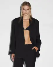 Ultimate Blazer Jacket - Black | Ksubi ++