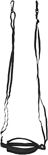 GALPADA Volleyball Training Kit Adjustable Elastic Rebounder Belt for Skill Improvement and Strength Building Volleyball Practice Aid for Athletes Enhance Flexibility with Graphite Color