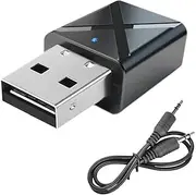 (1pc) USB Bluetooth 5.0 Audio Receiver Transmitter Adapter for TV/PC Headphone Speaker