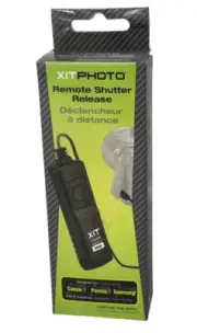 Xit XT60RS Remote Shutter Release for Canon, Pentax, Samsung DSLR Cameras