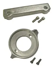Volvo Penta 280 Single Prop Zinc Anode Kit US Military Grade with Hardware