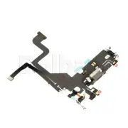 OEM Charging Port Charger Dock Mic Flex Cable For iPhone 13 Pro White