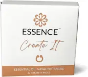 Essence Nasal Diffuser | Essential Oil Ring | Silicone Nose Inhaler Bundle Pack
