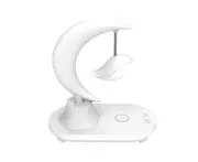 L16 1800mAh Bluetooth Speaker Led Colorful Atmosphere Night Light Smart Wireless Charging Desk Lamp Bedside Lamp