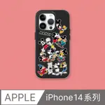 【犀牛盾】IPHONE 14系列SOLIDSUIT防摔背蓋手機殼｜迪士尼-米奇系列-STICKER-各種米奇(多色可選)