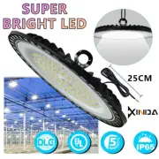 LED Light Lamp Factory Warehouse UFO High Bay Lights Shop Super Bright GYM 100W