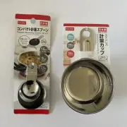 Daiso Japan Metric System Metal Measuring Cup and Spoons