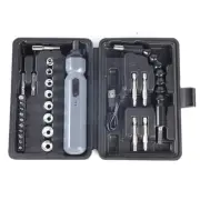 27 in1 Cordless Mini Electric Screwdriver Kit Rechargeable Power Repair Tool Set