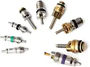 MGAVATPNPY 134 Pieces R134 Automotive Air Conditioning A/C Valve Core Compatible with Toyota Compatible with Lexus Compatible with Nissan Compatible with Hyndai Compatible with Ford Air Conditioning