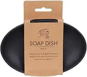 White Magic Eco Basics Soap Dish, Black
