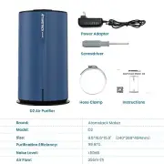 Atomstack Maker D2 Air Purifier for Laser Engraving Cutting Machine,99.7% filter