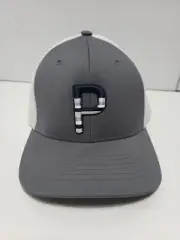 New with Tags Navy Puma FlexFit 110 Performance Snapback Trucker Golf Hat
