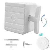 Wireless Remote Control Turn Off/on Lights Auto Press Wall Switch Bot Rechargeable Auto Physical Fi White