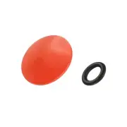 Camera Shutter Button, 10mm Convex Surface Shutter Release Button Orange