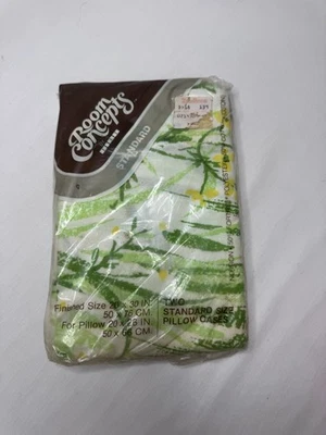 Room Concepts Bibb Green Meadow Butterflies Standard Pillowcases Pair