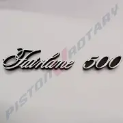 FAIRLANE 500 Pillar Door Trim Badge Chrome , New, for Ford ZF ZD ZG ZH Piller