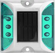 LED Solar Power Ground Marker Lights Waterproof Outdoor Driveway Road Highway Spike Lamp