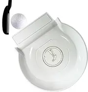 Golf Hole Cup,All-Direction Aluminum Alloy Putter Regulation Cup | Indoor Outdoor Training Aids Improve Putting, Chipping, Full Swing Skills for Garden Backyard