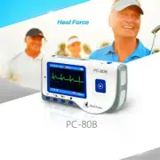 Heal Force PC-80B Handheld Portable ECG EKG Heart Monitor Color LCD Display